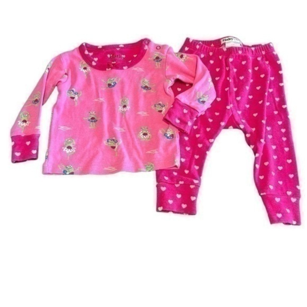 Hatley Frog Ballerina Pajama Set 6-9 months baby​